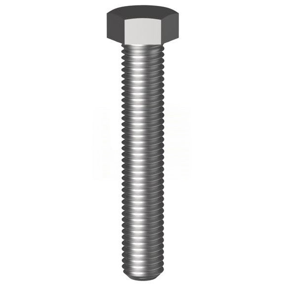 Hex Head Set Screw High Tensile Zinc Cl8.8 - Metric