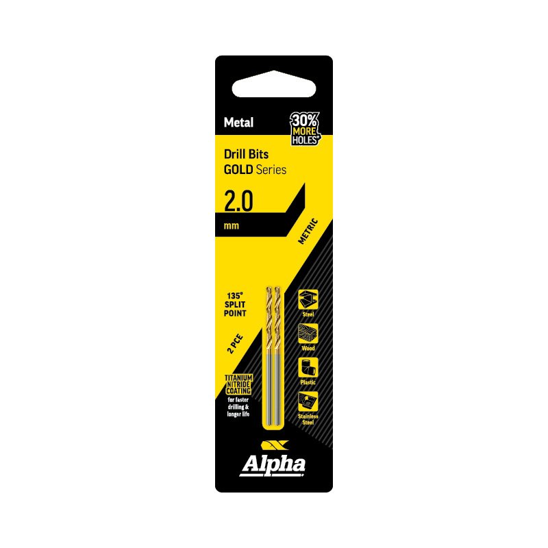 Hss Jobber Drill Bit (2 Pack)