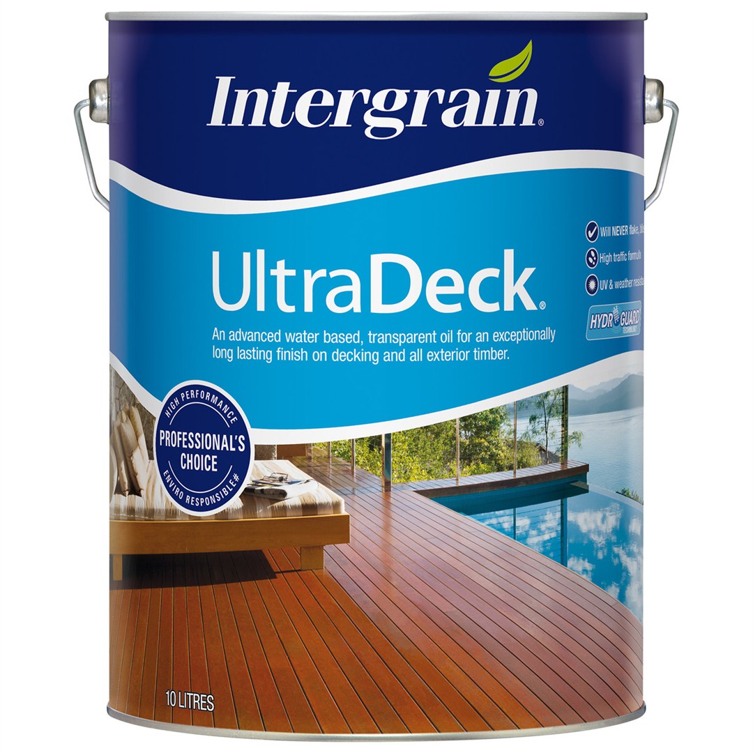Interg Ultra Deck Timber Oil Spotted Gum 10l