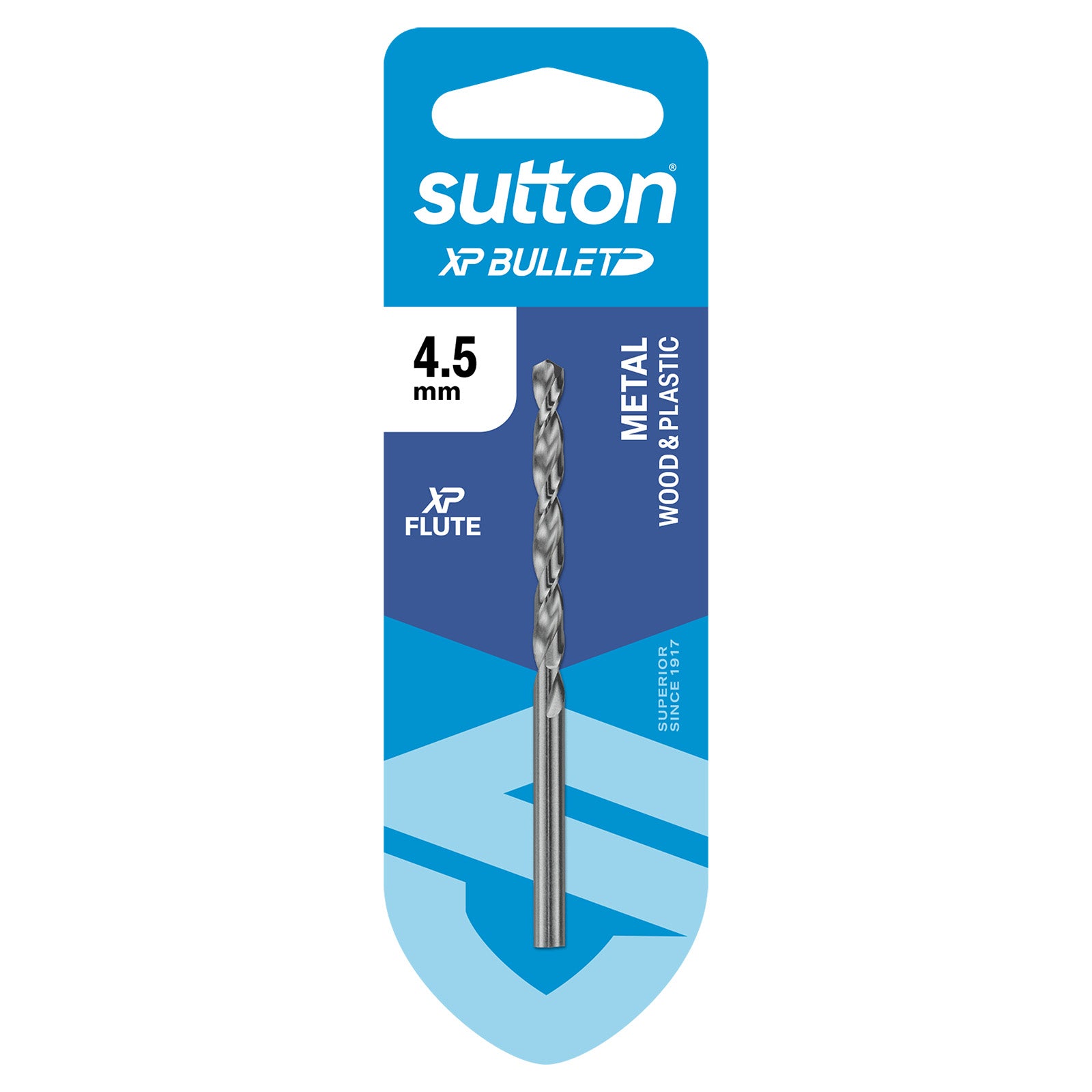 Sutton Hss Jobber Drill Bit - Bright Xp Bullet - Metric