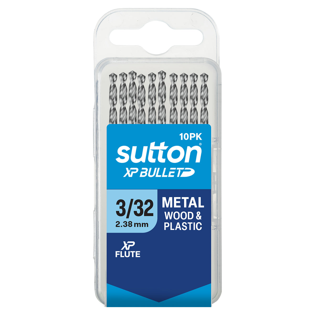 Sutton Hss Jobber Drill Bit - Xp Bullet - 10 Pk