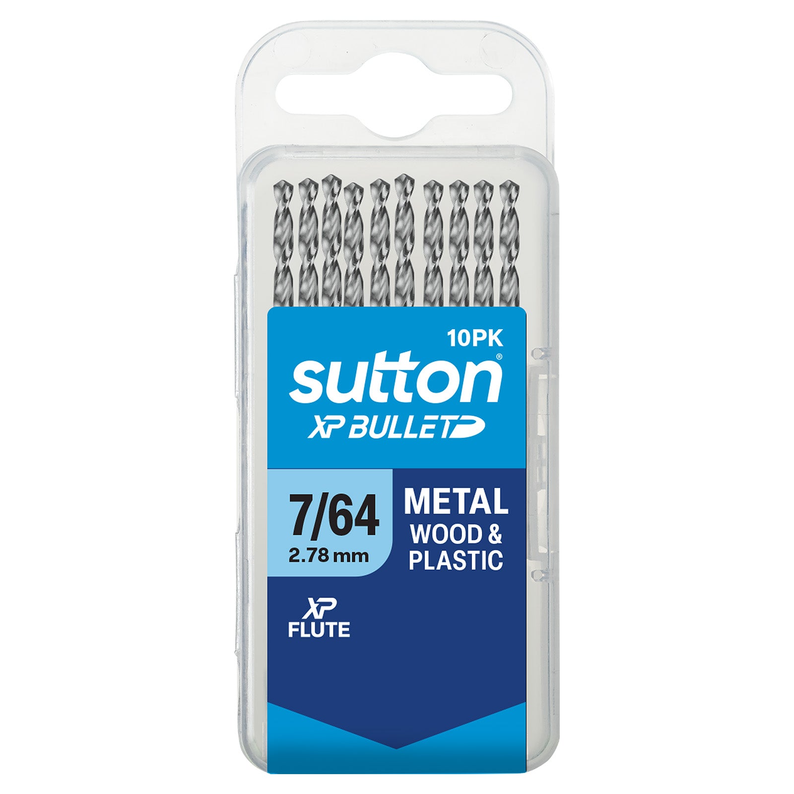 Sutton Hss Jobber Drill Bit - Xp Bullet - 10 Pk