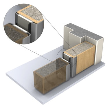 Kilargo Bullnose Fire & Smoke Door Meeting Stile Seal Set - Clear Anodised - 47mm Double Action Fire Doors