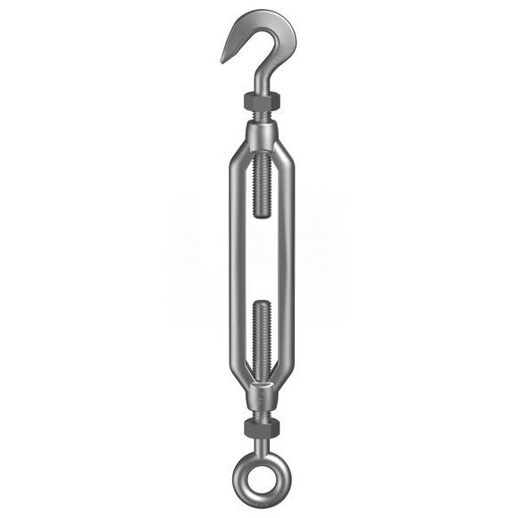 Hook And Eye Turnbuckle Stainless Steel 316 - Metric