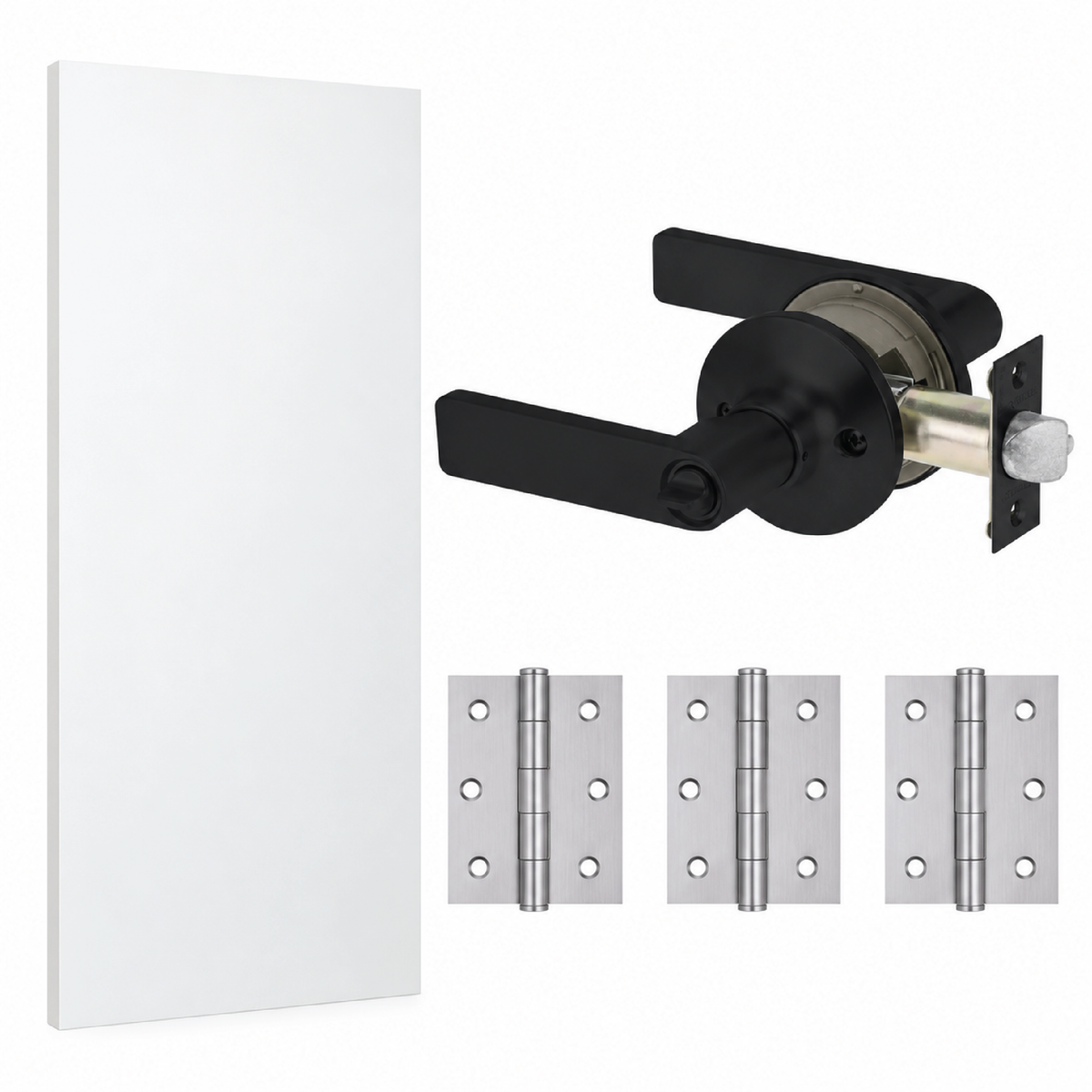 Hume Stpc 2040 Blockboard Flush External Door Package