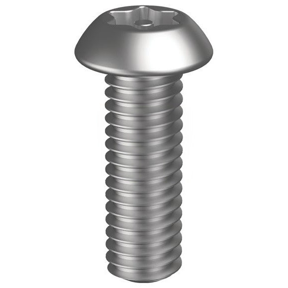 Security Torx Button Head Machine Screw Stainless Steel 304 - Metric