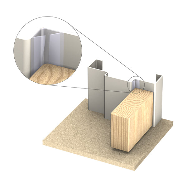 Kilargo Flexi-Wing Self-Adhesive Perimeter Seal - 4-5mm Door Clearance