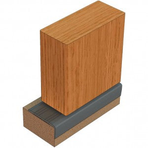 Kilargo Threshold Plate / Stair Nosing - Clear Anodised