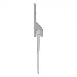 Kilargo Silicone Sweep Seal With Aluminium Carrier - 25mm Fin (19-24mm Gap)