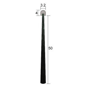 Kilargo Nylon Brush (Insert Only) - Black 50mm Brush