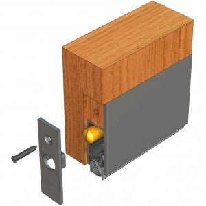 Kilargo Heavy Duty Automatic Door Bottom Seal - Face-Fixed / Semi-Rebated - 3-15mm Gap