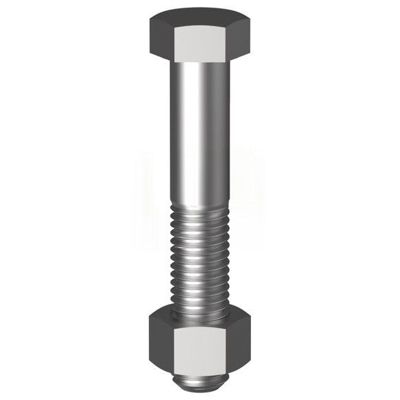 Hex Head Bolt And Nut Galvanised - Metric