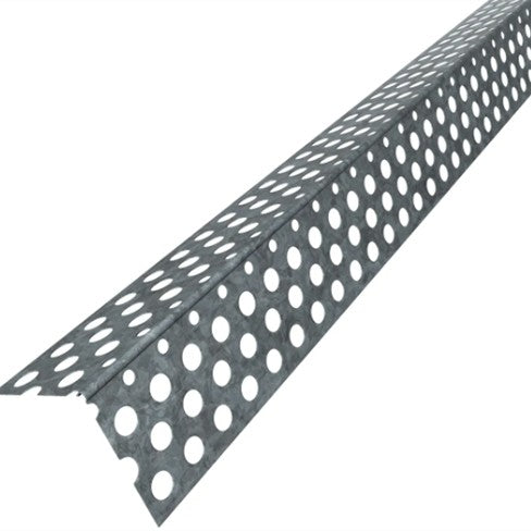 Plaster External Corner Bead - Knauf P01l 90° Perforated 30mm Leg - 2400mm