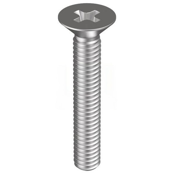 Countersunk Phillips Head Machine Screw Stainless Steel 304 - Metric