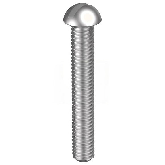 Round Head Slotted Machine Screw Stainless Steel 304 - Imperial