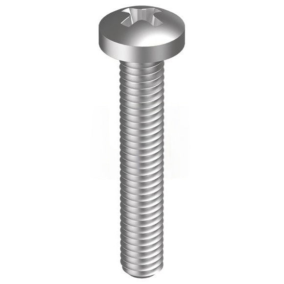 Pan Head Phillips Machine Screw Stainless Steel 304 - Imperial