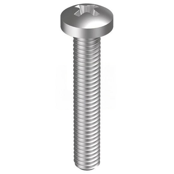 Pan Head Phillips Machine Screw Stainless Steel 316 - Metric