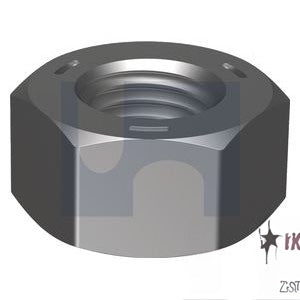 Structural Hex Nut Black As1252-1983 - Metric