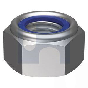 Nyloc Lock Nut Stainless Steel 304 Unc - Imperial