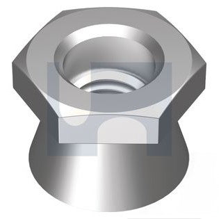 Security Shear Nut Stainless Steel 304 - Metric
