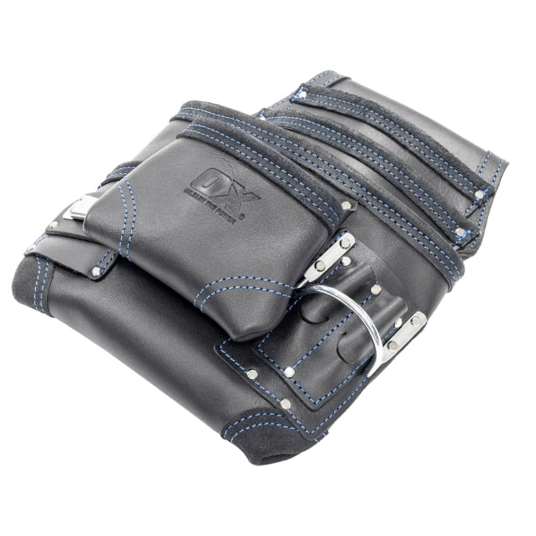 Tool Pouch 10 Pocket Leather Black Trade Series