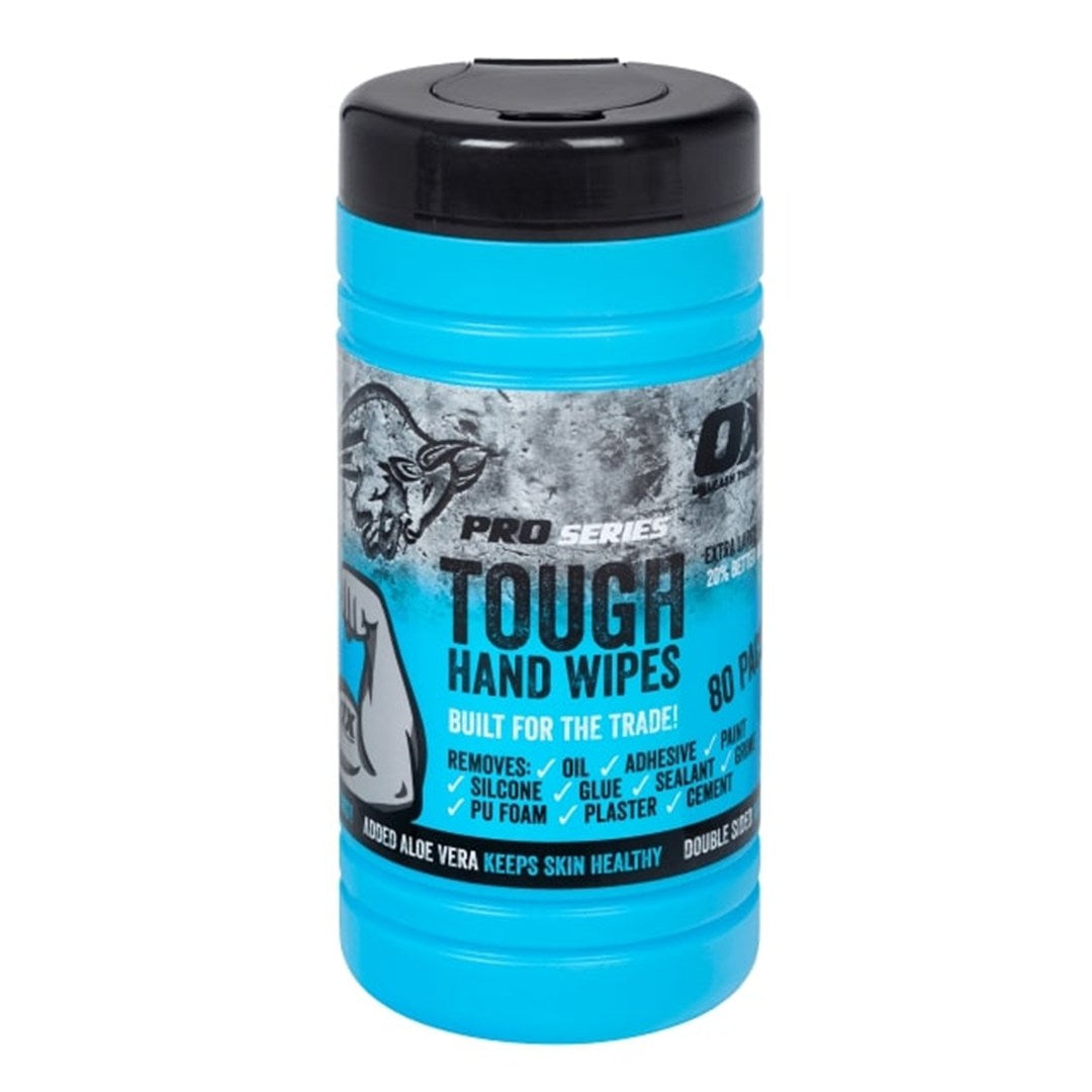 Hand Wipes Antibacterial Pack Of 80 Tough Pro Series