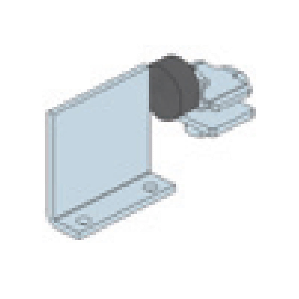 Centor 14tsss Door Track Stop Anlge Stop Satin Stainless Steel
