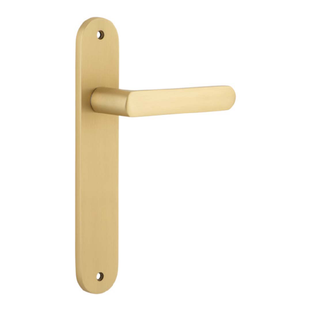 Iver Osaka Passage Lever Set Oval Backplate 240 X 40 X 55mm