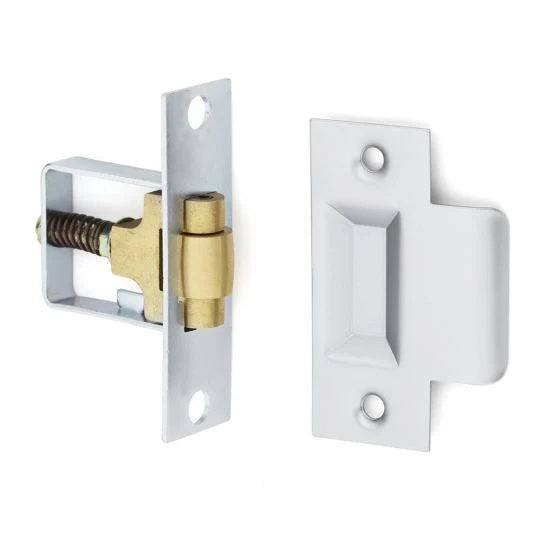 Roller Catch Satin Chrome