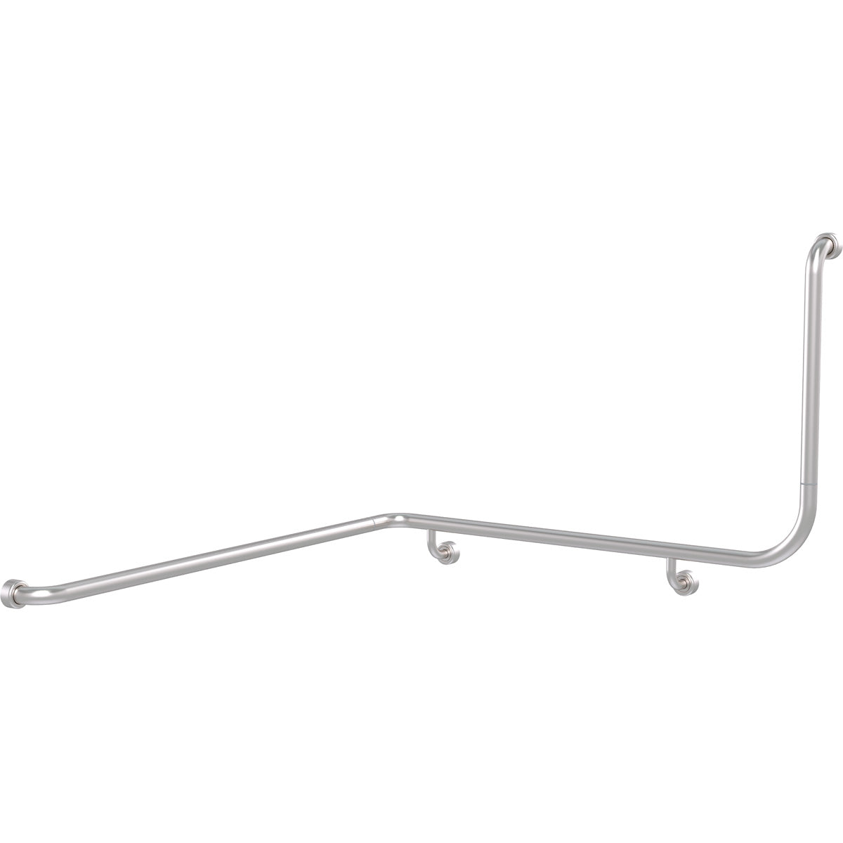 Toilet Corner Grab Rail Hygienic Seal