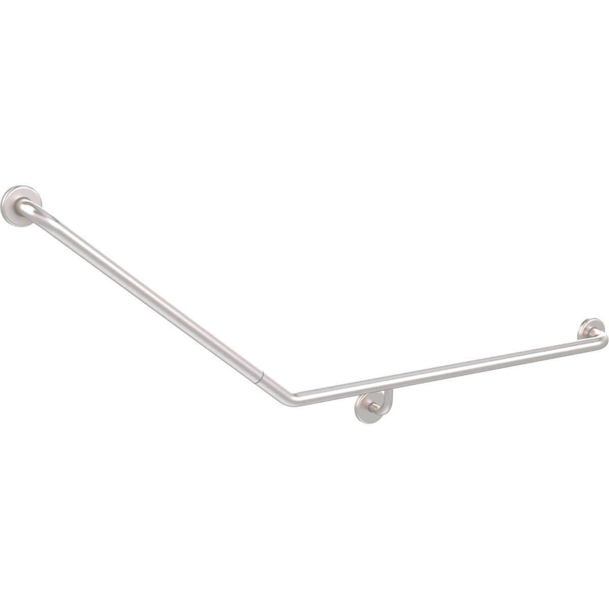 Toilet Grab Rail 40 Degree Clam Flange