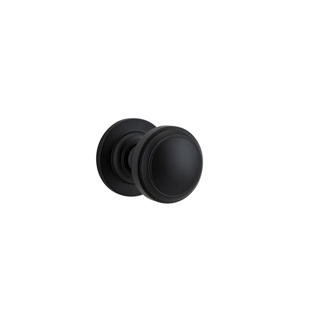 Iver Paddington Passage Knob Set Rnd Backplate 58 X 54 X 68mm