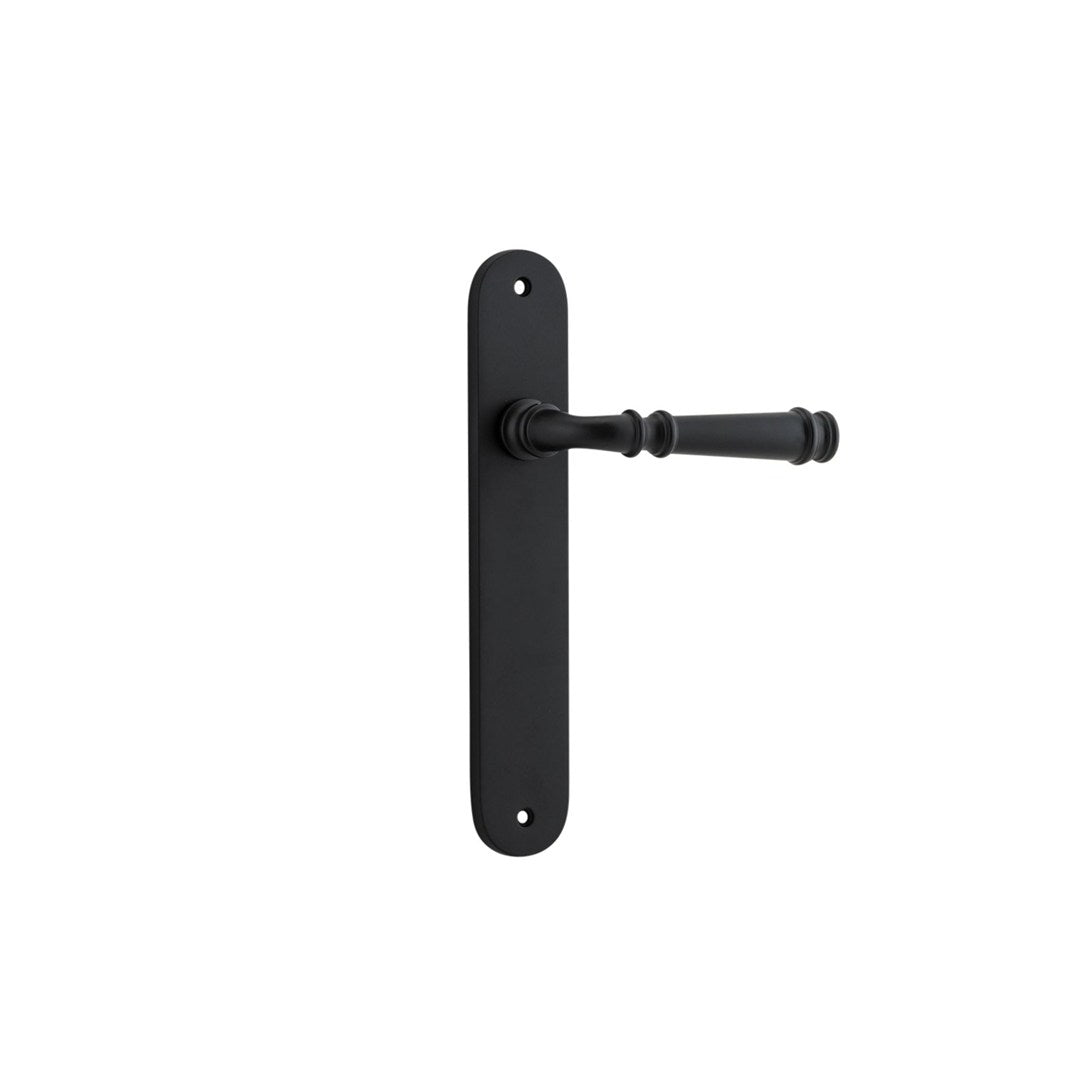 Iver Verona Passage Lever Set Oval Backplate 240 X 40 X 56mm