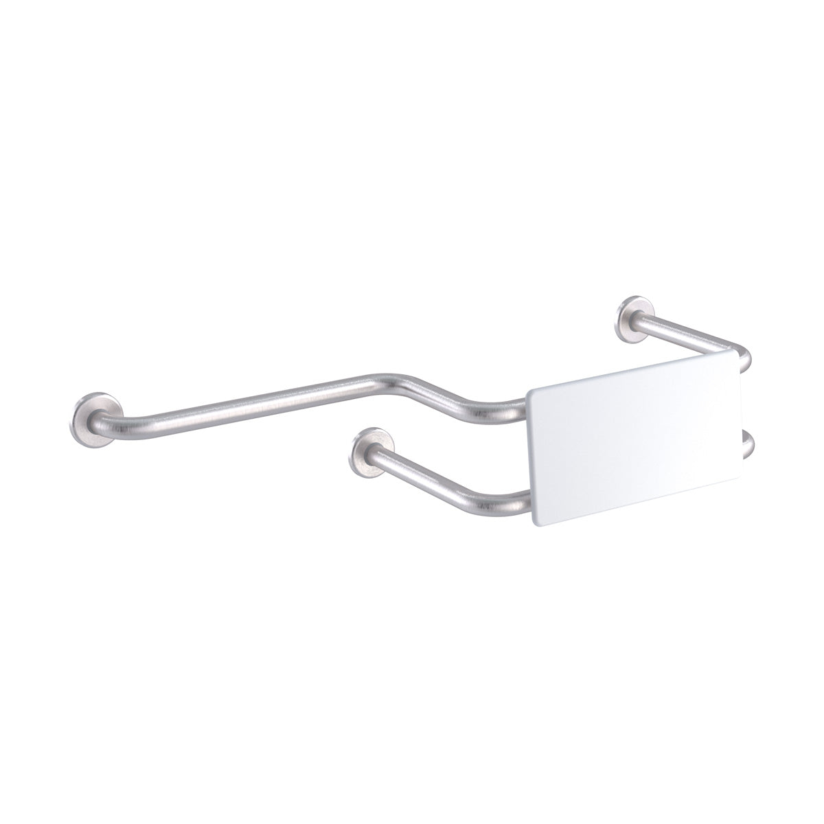 Safe Assist Wall Mount Back Rest Clam Flange