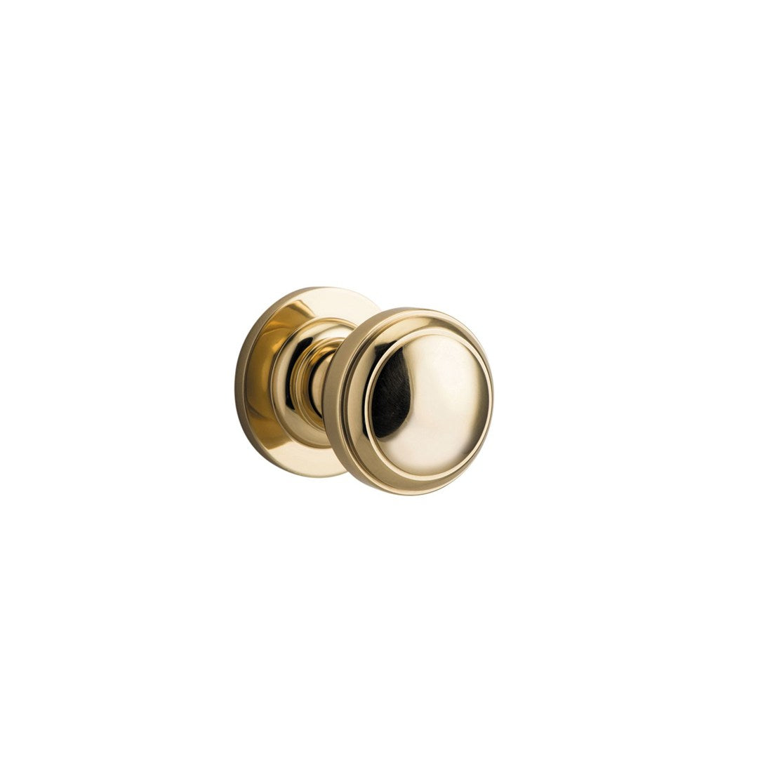 Iver Paddington Passage Knob Rnd Backplate 58 X 54 X 68mm