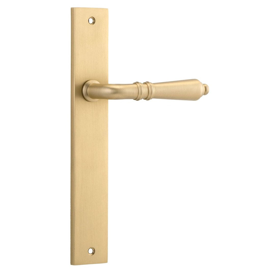 Iver Sarlat Passage Lever Set Rect Backplate 240 X 38 X 53mm