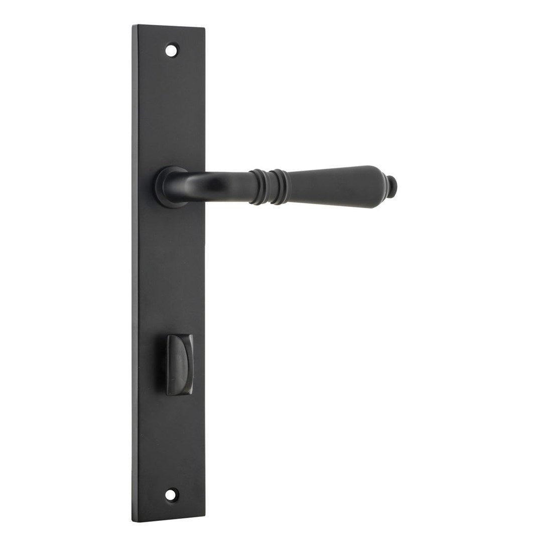 Iver Sarlat Privacy Lever Set Rect Backplate 240 X 38 X 53mm