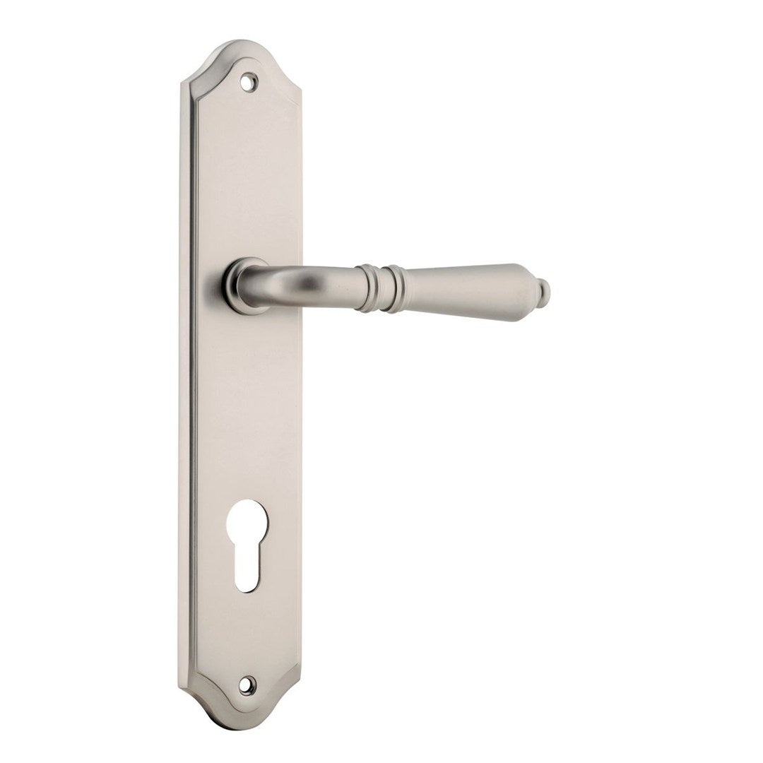 Iver Sarlat Entrance Lever Set Shouldered Backplate 250 X 48 X 55mm