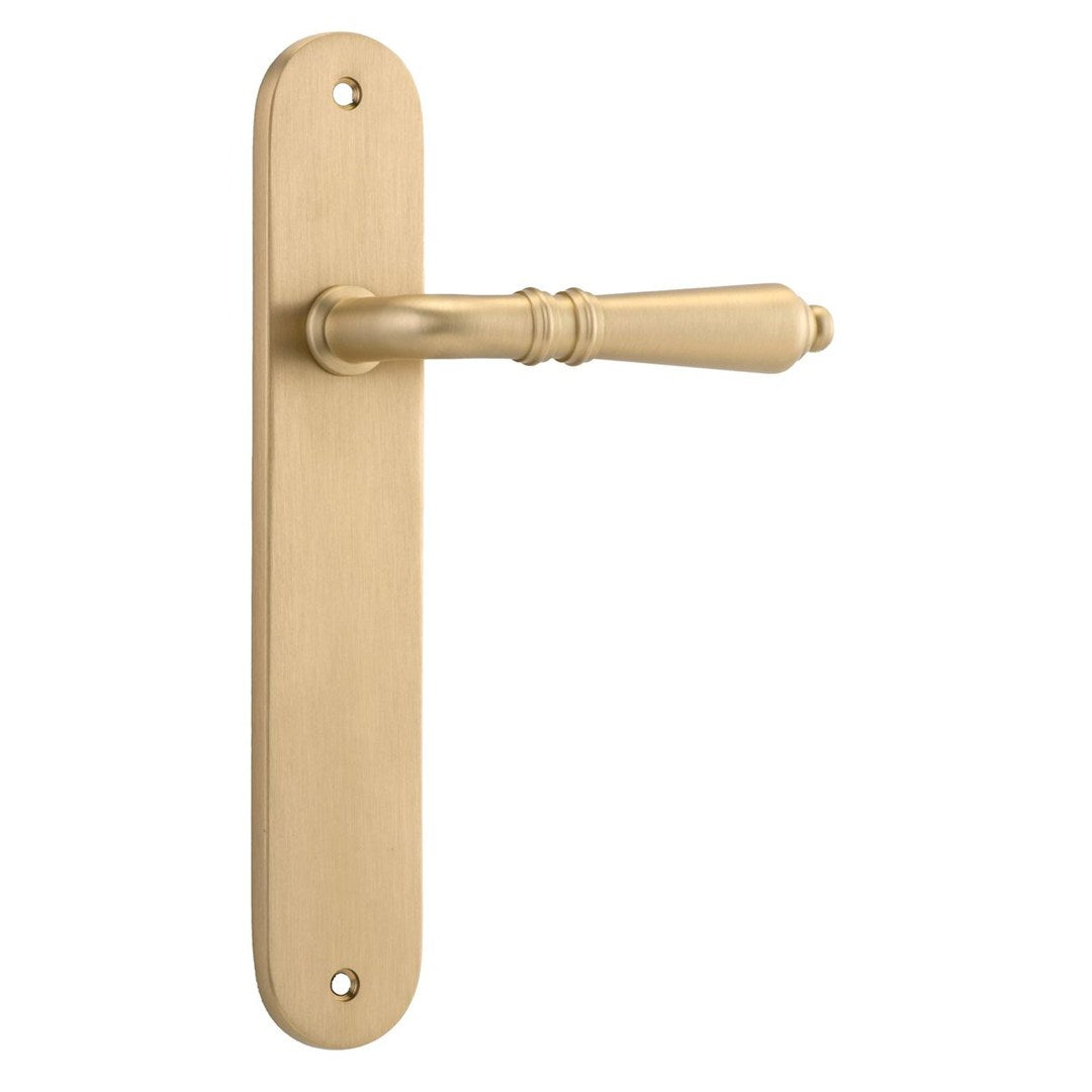 Iver Sarlat Passage Lever 1/2 Set Oval Backplate Left Hand 240 X40 X 53mm