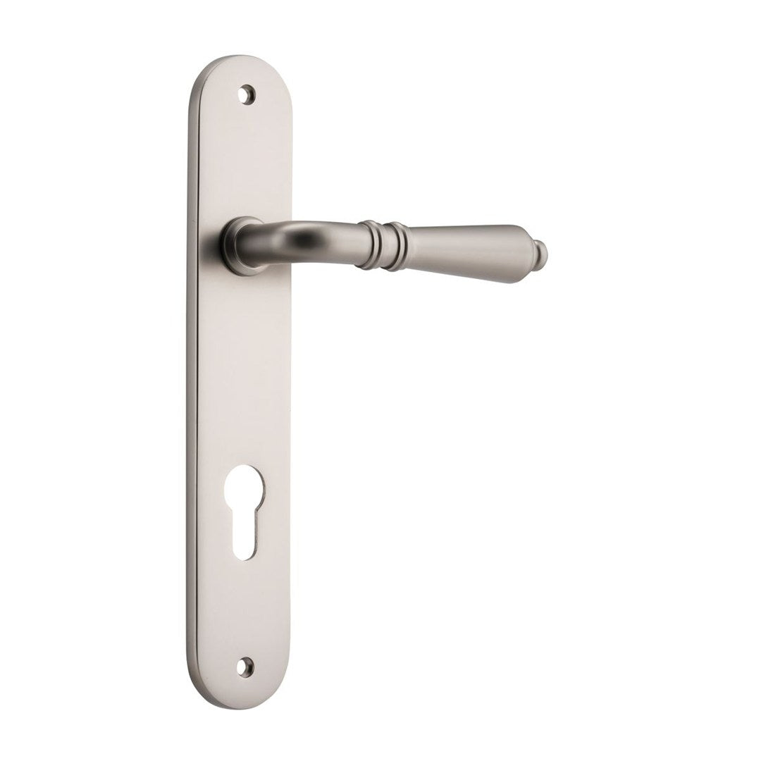Iver Sarlat Entrance Lever Set Oval Backplate 230 X 40 X 53mm