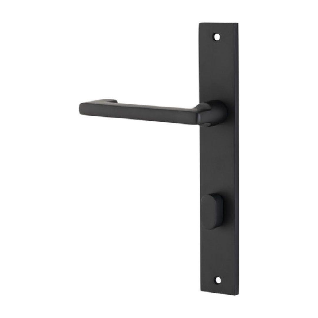 Iver Baltimore Lever 1/2 Set Rect Backplate Left Hand 240 X 38 X 55mm