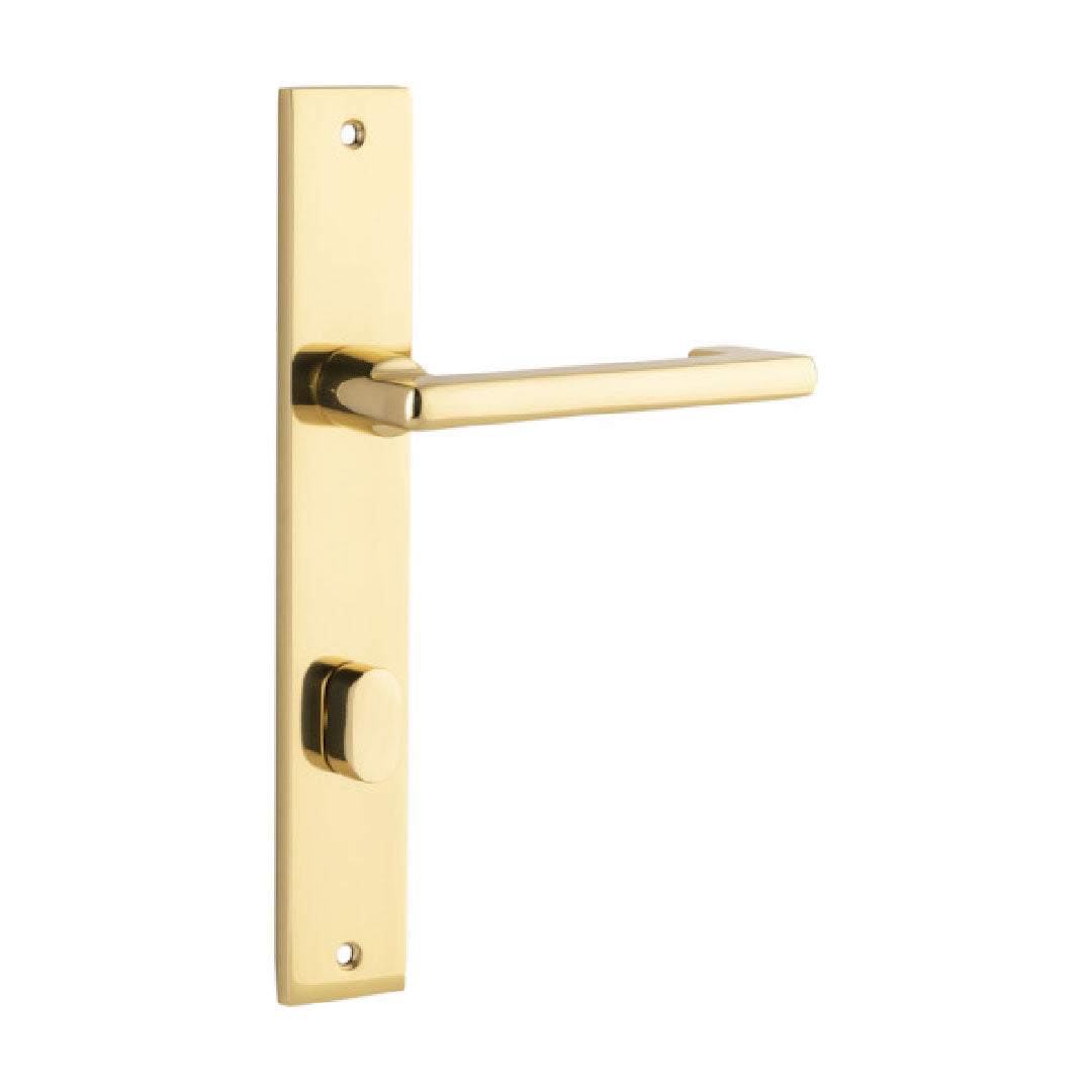 IVER BALTIMORE LEVER 1/2 SET RECT BACKPLATE RIGHT HAND 240 X 38 X 55MM