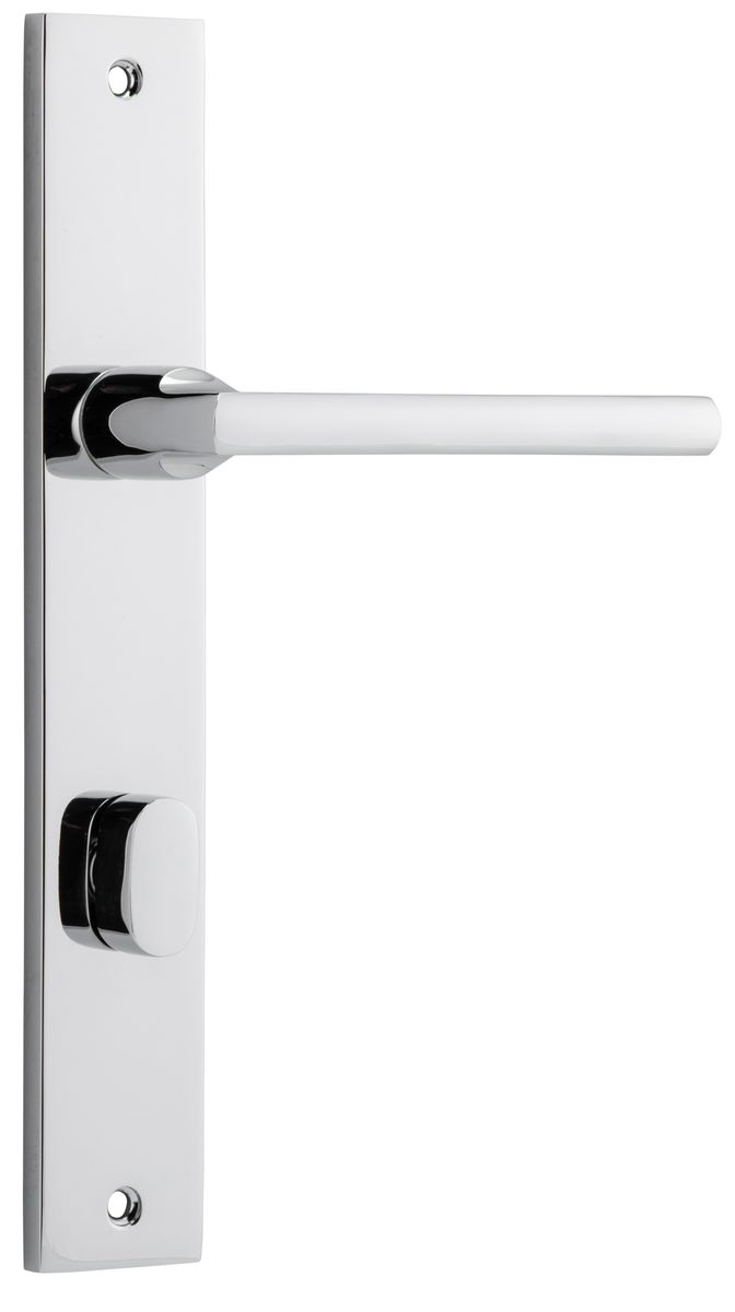Iver Baltimore Privacy Lever Set Rect Backplate 240 X 38 X 55mm