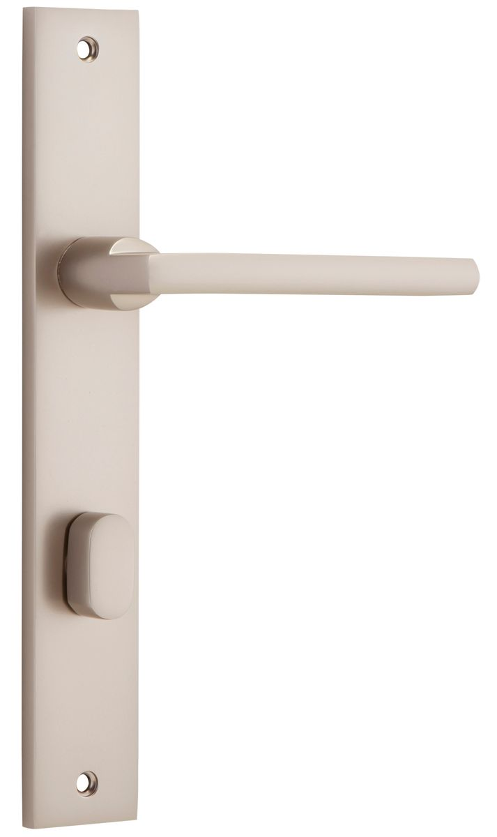 Iver Baltimore Privacy Lever Set Rect Backplate 240 X 38 X 55mm