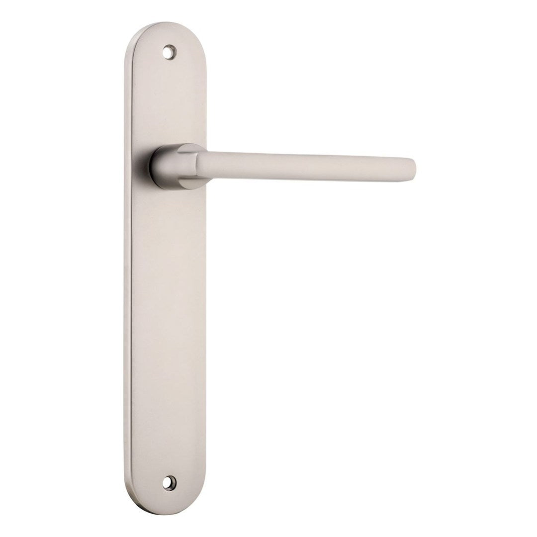 Iver Baltimore Lever 1/2 Set Oval Backplate Right Hand 230 X 40 X 55mm