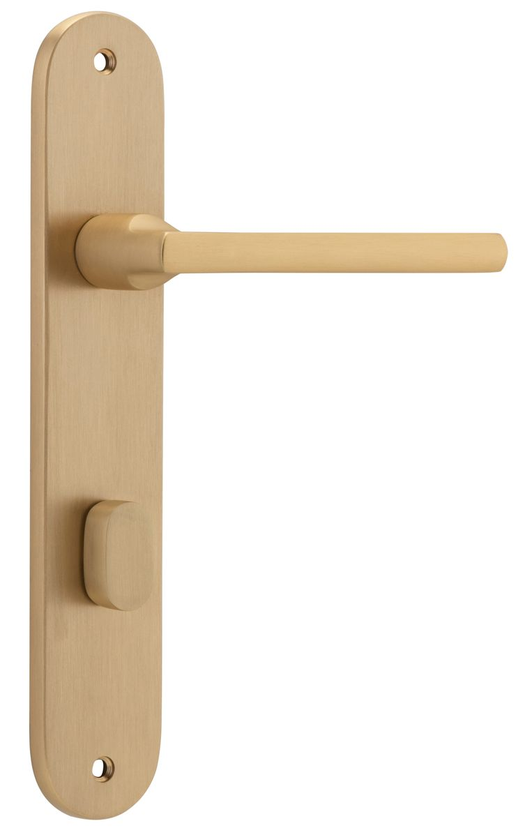 Iver Baltimore Privacy Lever Set Oval Backplate 230 X 40 X 55mm