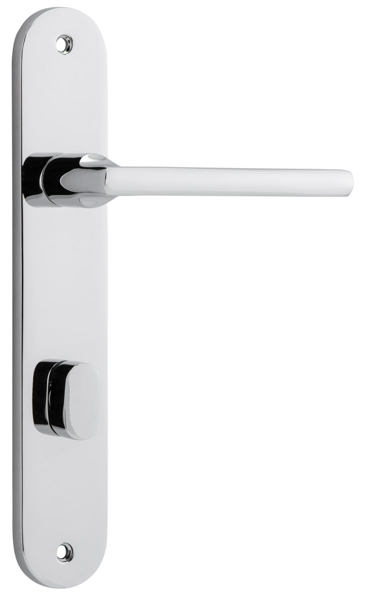 Iver Baltimore Privacy Lever Set Oval Backplate 230 X 40 X 55mm