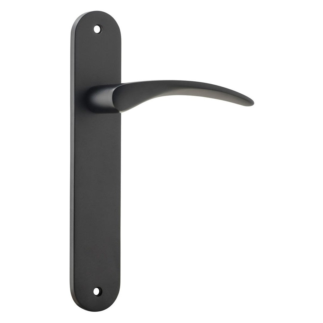 Iver Oxford Passage Lever Set Oval Backplate 230 X 40 X 60mm