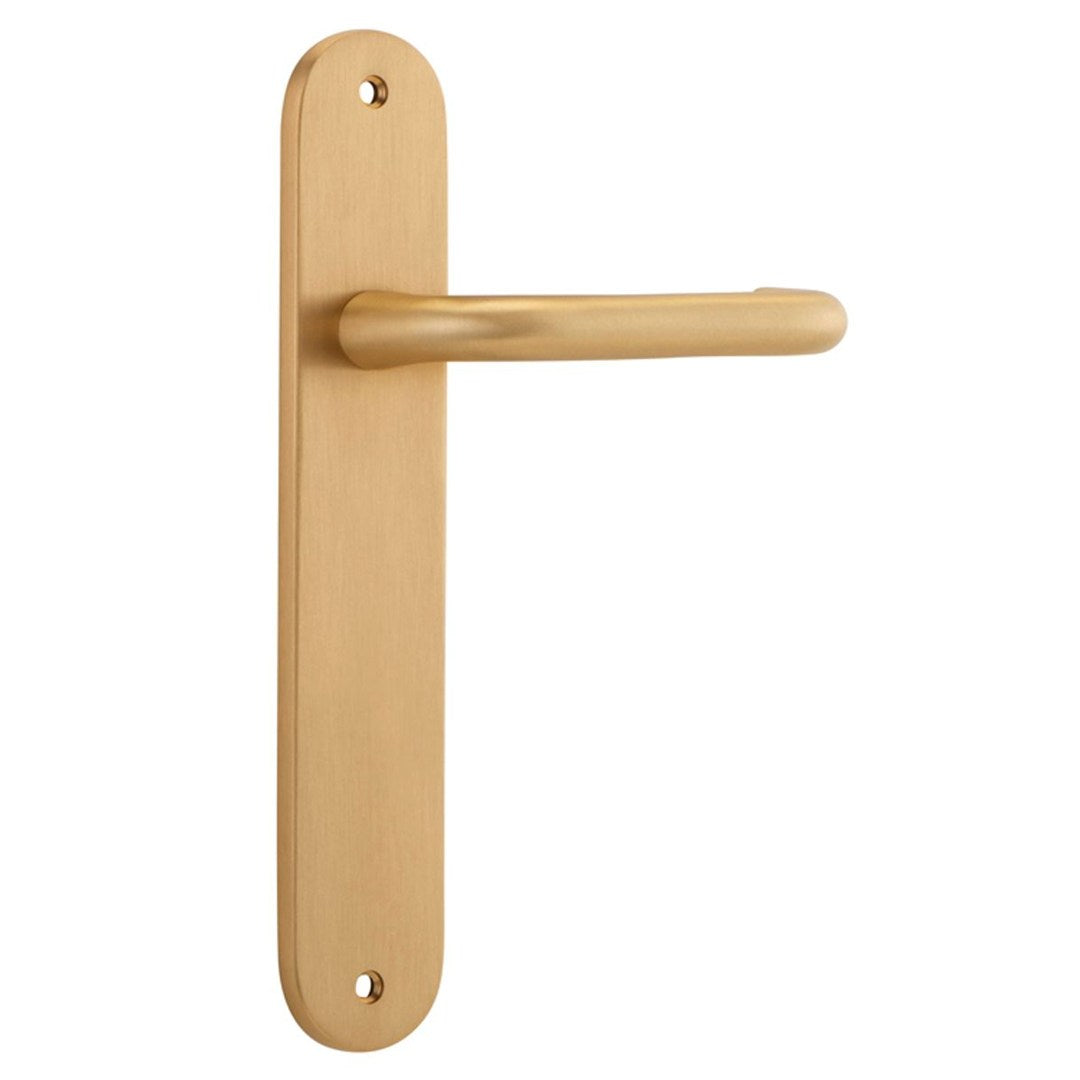 Iver Oslo Passage Lever Set Oval Backplate 230 X 40 X 57mm