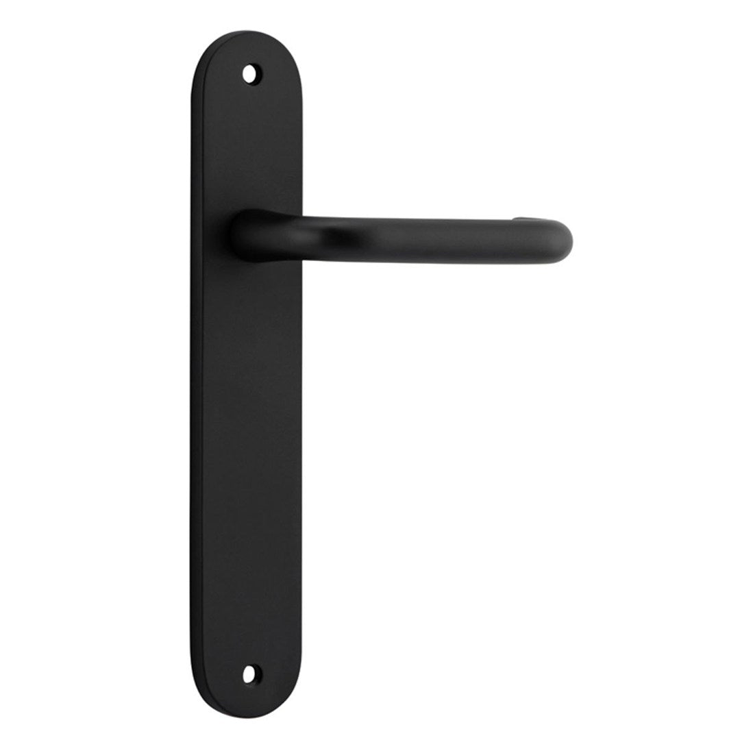 Iver Oslo Passage Lever Set Oval Backplate 230 X 40 X 57mm